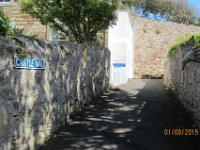 IMG 2618  muurin ulkopuolella kulki kävelytie