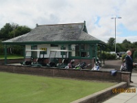 IMG 2760  Naisten kilpailun startteri oli pukeutunut asiallisesti